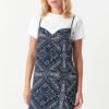 Navy Scarf 2 In 1 Dress
